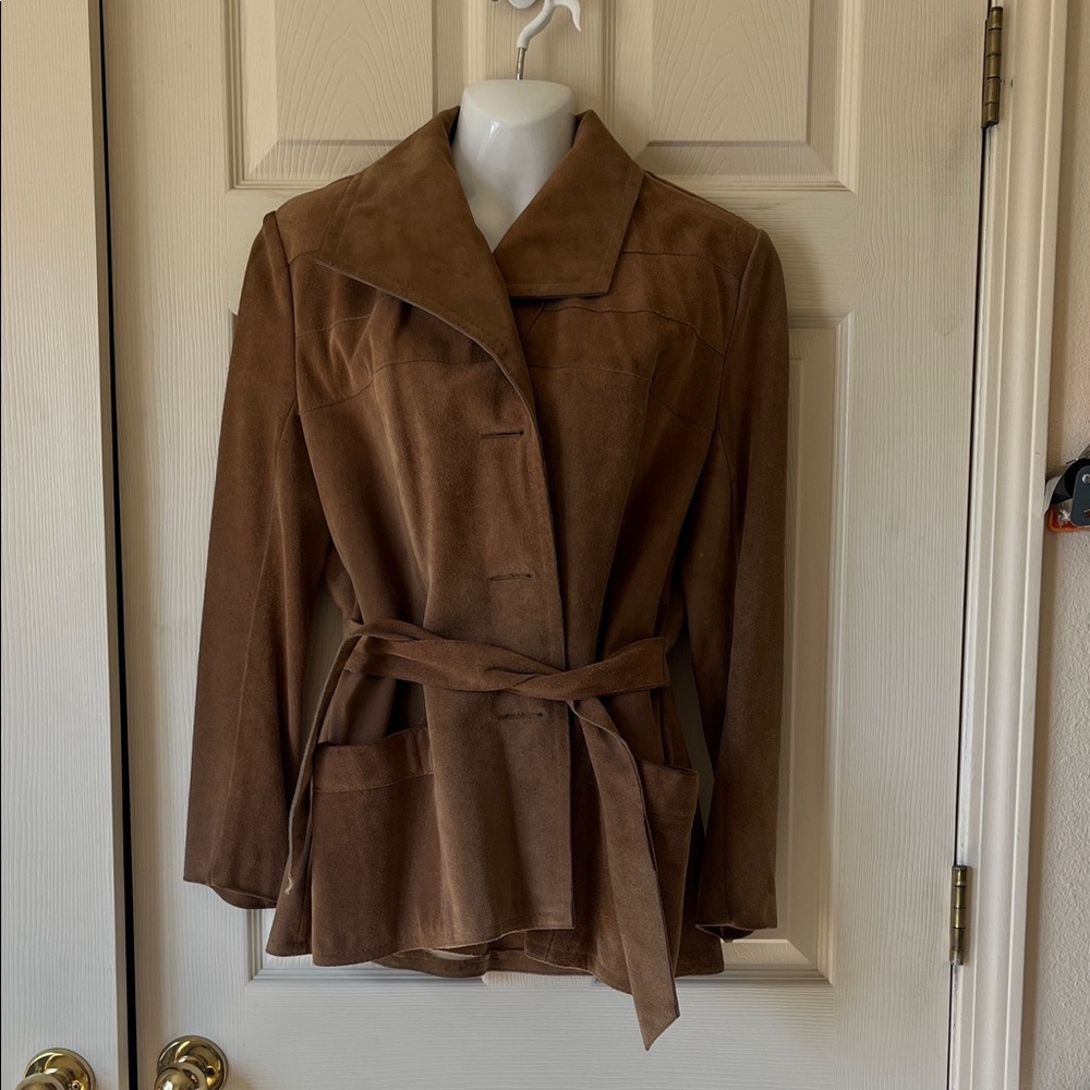 Classic Brown Women's Leather Jacket